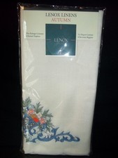 Lenox Autumn Vintage Sunweave Napkins S/4 New In Pkg 1989 picture