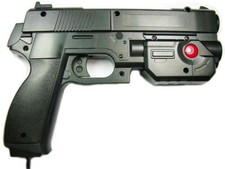 Ultimarc AimTrak Arcade Light Gun, RED, BLUE, BLACK, for MAME,Win,PS2 picture