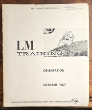 APOLLO LUNAR MODULE TRAINING SPACE TRAVEL NASA ROCKET GRUMMAN AIRCRAFT OCT 1967 picture