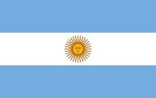 Argentina Sun of May Flag Glossy Photo Reprint Wall Art picture