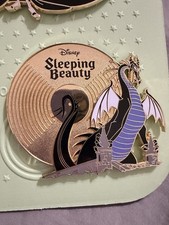 Disney Palm Villains Vinyl Records Jumbo Mystery Trading Pins Maleficent Chase picture