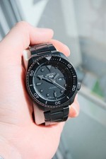 Seiko 5 Sports SRPD79 Automatic 42mm Black Dial Black Band Men's Watch picture