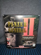 Panzer General II 2 PC CD-ROM Big Box Video Game 1997 Complete In Box picture