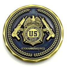 G13 DEA Columbus Office Drugs Narcotics Federal Police Challenge Coin picture