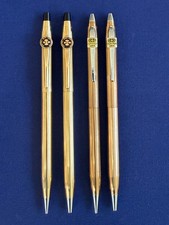 Cross 12KT GF Control Data Corporation Gold Pen & Pencil Computer Memorabilia picture