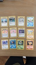FRENCH Pokemon Trading Cards - Base Set - Set Of 12 - Vintage picture