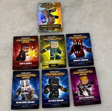 Minecraft Dungeons Arcade 2021 6-Card Lot Sun’s Grace Monumental Hungry Horror picture