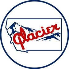 Glacier Montana Gasoline Gas Station Style NEW METAL SIGN: 12