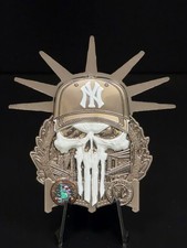 HUGE NYPD NY DOJ YANKEES💥CHALLENGE COIN💥MERRICK DESIGNS  picture
