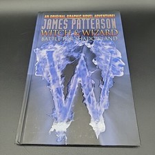 James Patterson Manga Book Witch & Wizard 1 Battle For Shadowland Hardback Comic picture