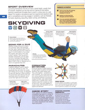 2007 Need2Know SKYDIVING Vintage Sports Pin-Up PRINT AD - EXTREME SPORTS picture