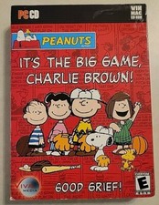 It's the Big Game, Charlie Brown (Windows/Mac, 2007, PC CD) New Factory Sealed picture