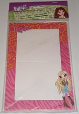 Unused BRATZ stationery set, 8 printable paper and envelopes, Unique notes NEW picture