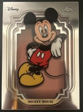 MICKEY MOUSE 2024 TOPPS CHROME DISNEY BASE #1 picture