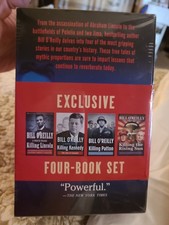 Bill O'Reilly- Set of 4 Killing Lincoln, Kennedy, Patton & The Rising Sun picture