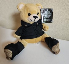 HARLEY DAVIDSON Official KICKSTART THE Bean Bag Plush TEDDY BEAR, 1998, w TAG picture
