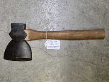 Vtg True Temper Flint Edge Broad Hatchet Axe DW&L RR Railroad Warren 17.5