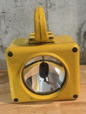 Vintage US Navy Battle Lantern Submarine Ship Deck Light Flashlight Untested  picture