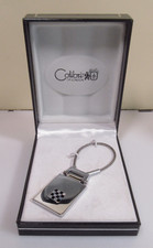 Colibri of London Racer Keychain Checkered Key Chain & Box picture