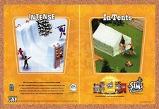 2002 Sims Vacation PC Original Advertisement / Retro Promo v1 picture