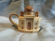 Vintage Fitz and Floyd Taj Mahal Teapot with Lid Ceramic Limited Edition 1990s picture