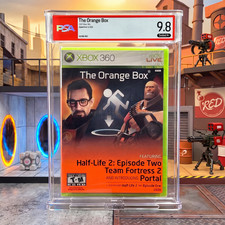 The Orange Box • PSA 9.8 A+ • 1st Print • Xbox 360 picture