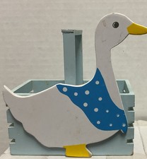 Vintage Wooden Country Duck Basket picture