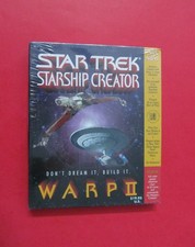 Star Trek Starship Creator Warp II New Sealed Big Box PC Win 95/98 2000 picture
