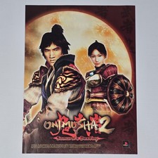 Oni Musha 2 Samurai's Destiny PlayStation PS1 Logo Print Ad/Poster picture