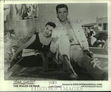 1991 Press Photo Vera Clouzot, Yves Montano in 
