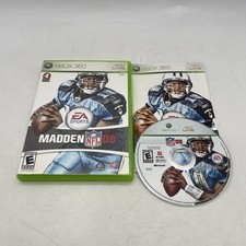 Madden NFL 08 (Xbox 360, 2007) CIB Complete w/ Manual – Tested picture