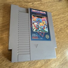 Ghosts 'n Goblins (Nintendo NES, 1986) Cartridge & Dust Cover 5 Screw Variant  picture