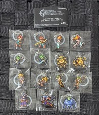 Chrono Trigger One Mark Collection Keychain Complete 15 Piece Set No capsule picture