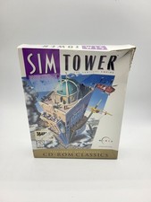 Sim Tower The Vertical Empire Maxis PC Big Box Windows 95 W/ Manuals + Inserts picture