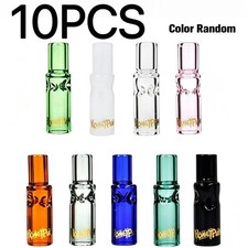 10 Pack Glass Filter Tips, 6mm Reusable Cigarette Holder Random Color picture