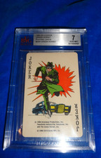 Vintage 1966 Ed-U-Cards Green Hornet Playing Card Header JOKER Card BVG 7 NM picture