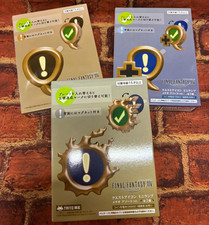 Final Fantasy XIV FF14 FFXIV Quest Icon Mini Lamp 3 set Meteo Assortment TAITO picture