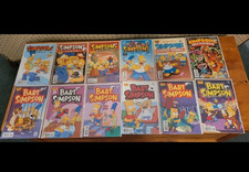 The Simpsons Comic Book Lot Of 12, Bongo Comics picture