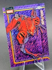 2026 Topps Chrome Marvel SP DR  Purple Shimmer Refractor #/75 SP  Spider Man picture