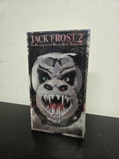 RARE Jack Frost 2 Lenticular Vintage 2000’s VHS Cassette Horror Movie SEALED picture