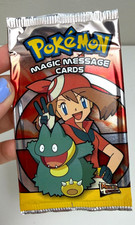 May & Munchlax - Vintage 2006 Pokemon Merlin Magic Message Sealed Booster Pack picture