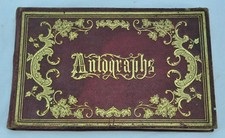 Antique 1860s Autograph Album Kimball Union Academy NH Victorian (BI#MK/171103) picture
