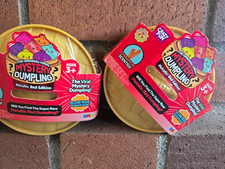 RMS Crazy Fun Mystery Dumpling Metallic Red Edition Squishy Lot of 2 Cinnamon picture