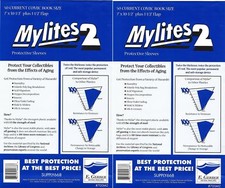 100 Mylites2 CURRENT (Modern) 2 mil Mylar Comic Sleeve Bags  by E. Gerber 700M2 picture