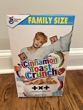 TXT Huening Kai Cinnamon Toast Crunch GM Limited Edition Collectible Cereal NEW picture