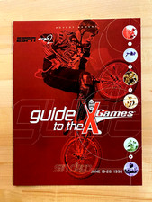 1998 Vintage Print Guide To The XGames ESPN ESPN2 8-1/2
