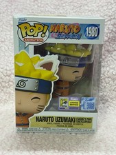 Funko Pop Naruto Uzumaki (Sasuke’s Paw) 2025 SDCC *CON STICKER* in Protector picture