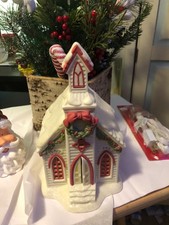 Dept 56 Holly Lane Lighted Church 2002 picture