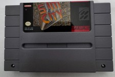 Sim City (1991) SNES Super Nintendo System Tested & Working Acceptable Condition picture