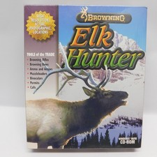 Browning CD-ROM PC Game - ELK HUNTER - CD Disk for Windows 95 or 98 – New/Sealed picture